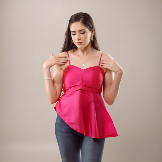 Fyre Fuscia Top