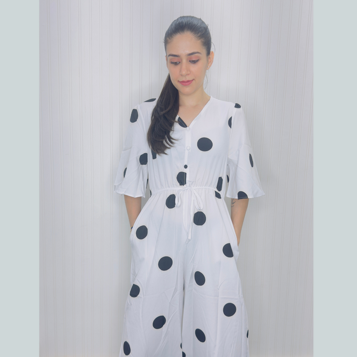 Polka play Jumpsuit Dress