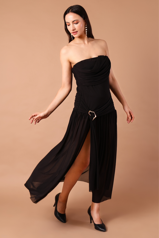 Midnight Truffle Dress