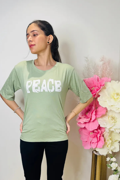 P.E.A.C.E Oversized Tee