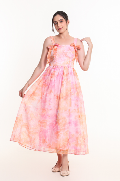 Bow A-line  Dress