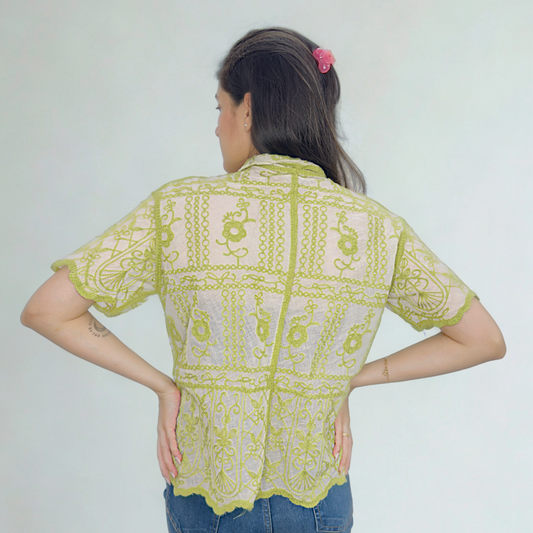 Relaxed Fit Embroidered Shirt