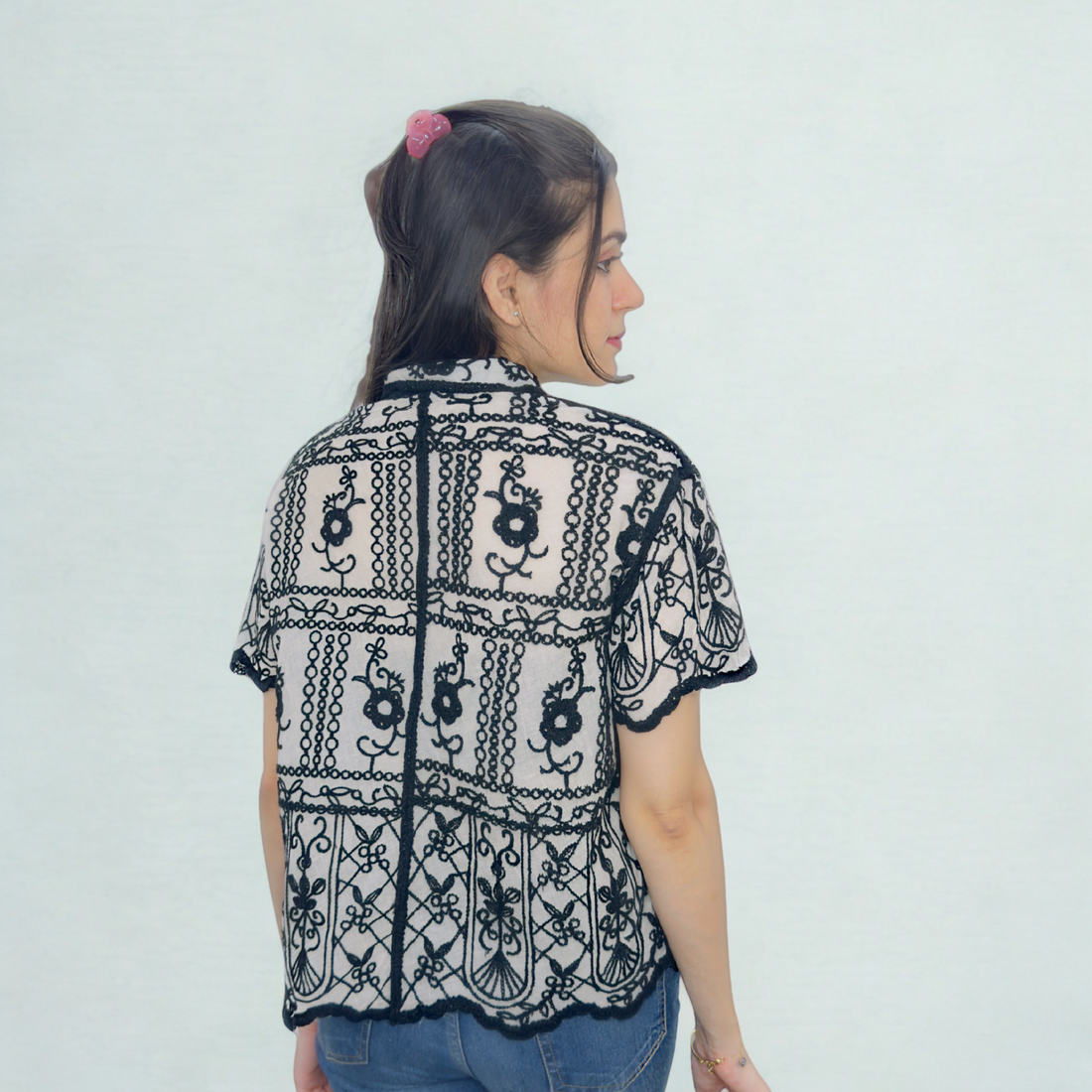 Relaxed Fit Embroidered Shirt