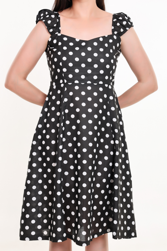 Black Polka Dress