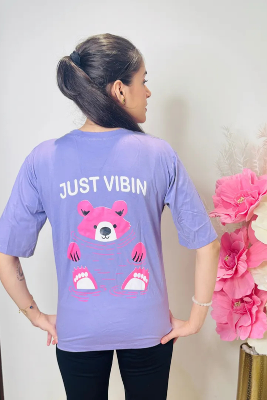 Just Vibin Oversized Tee