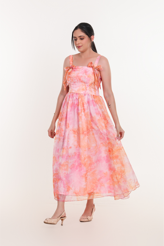 Bow A-line  Dress