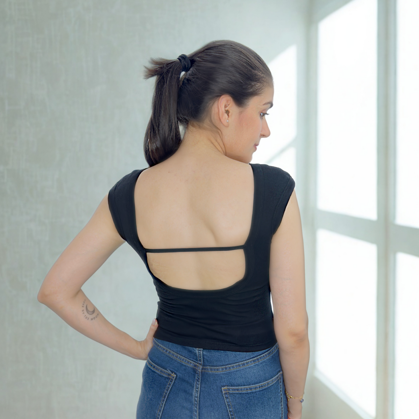 Seamless Support Backless Tank Top