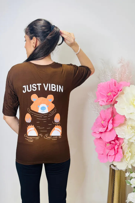 Just Vibin Oversized Tee