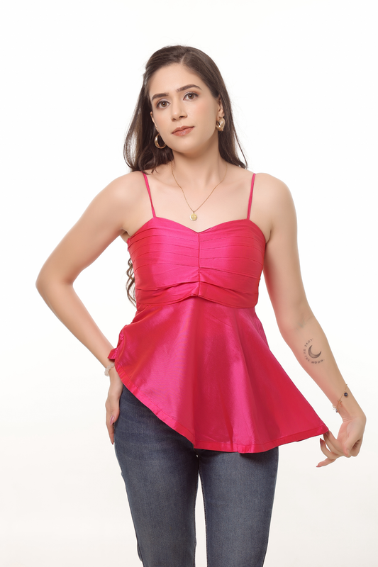 Fyre Fuscia Top