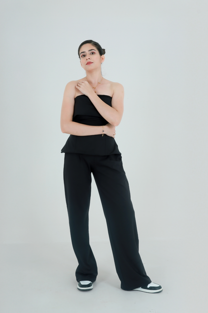 Gabreil Black tube Co-ord Set