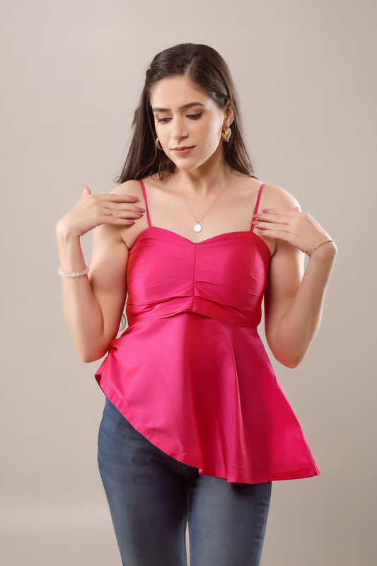 Fyre Fuscia Top