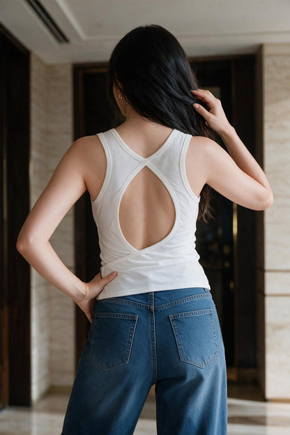Backless Tank Top
