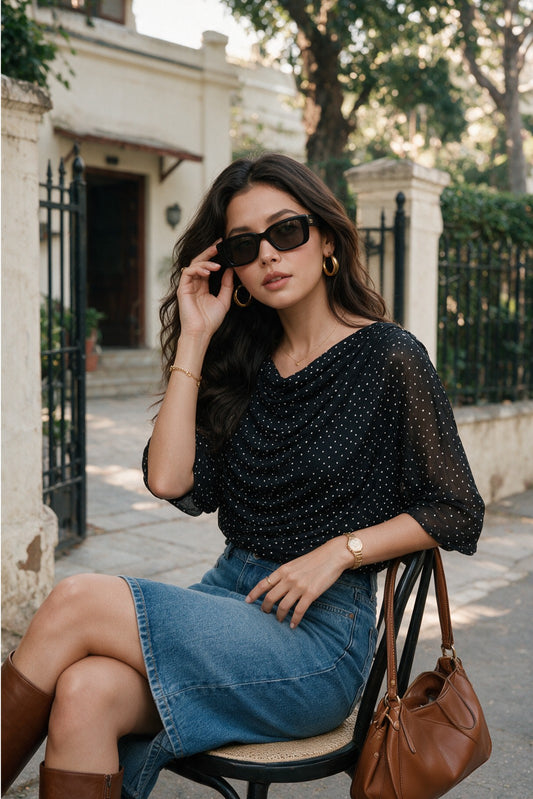 Drape Affair Top