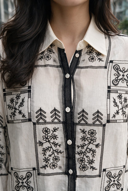 Floral Thread Shirt