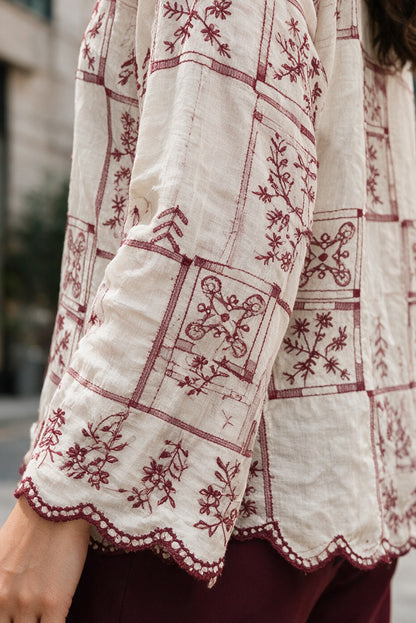 Floral Thread Shirt