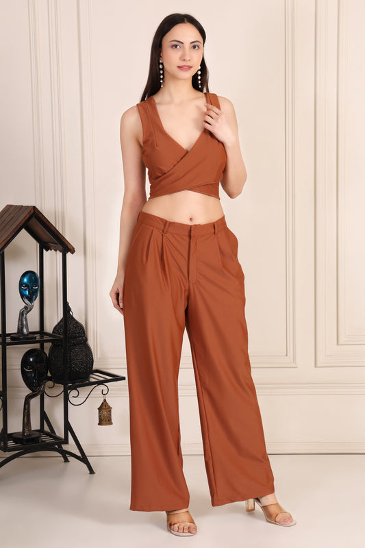 Copper Luxe Co-ord Set