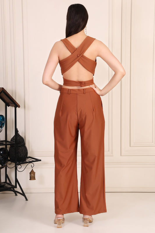Copper Luxe Co-ord Set