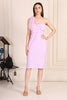 Lilac Mist Midi Dress