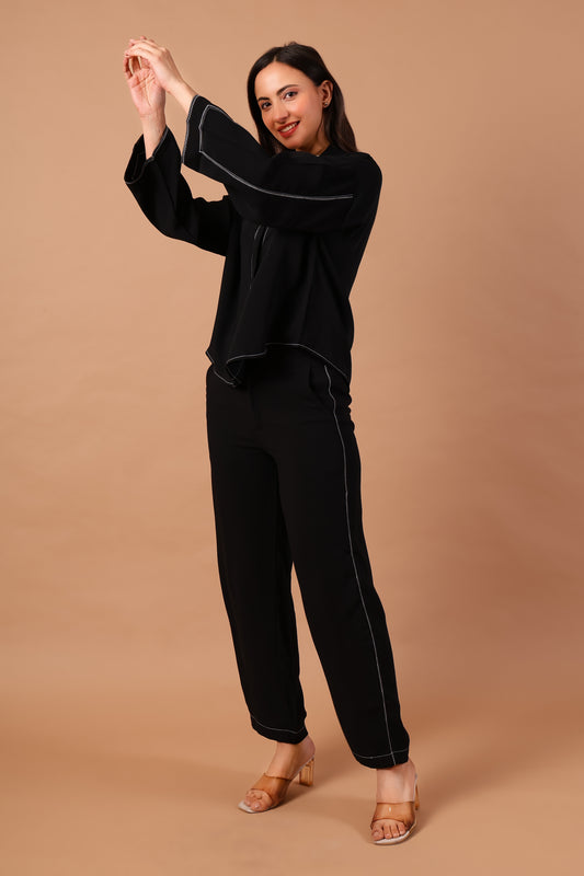 Buttoned Oversized Co-ord