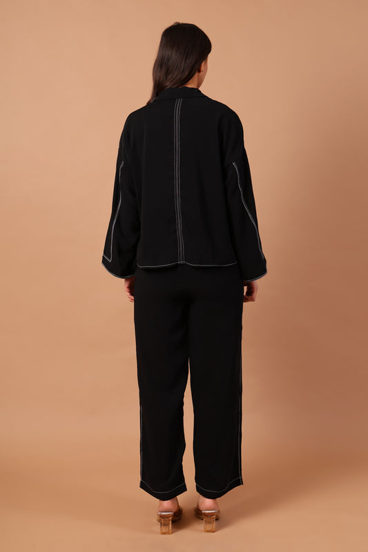 Buttoned Oversized Co-ord