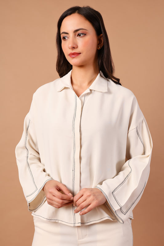 Buttoned Oversized Co-ord