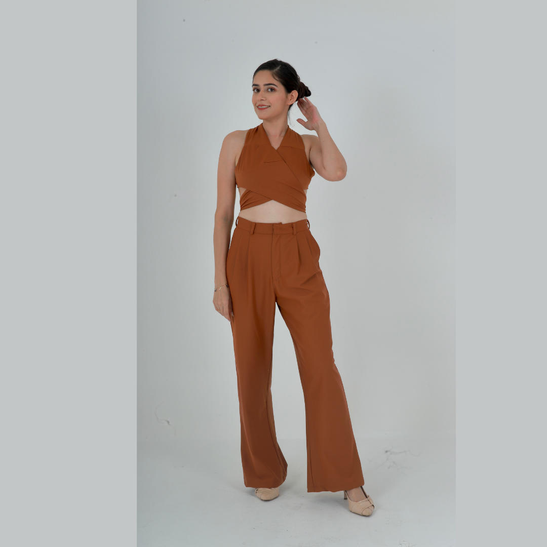 Copper Luxe Co-ord Set