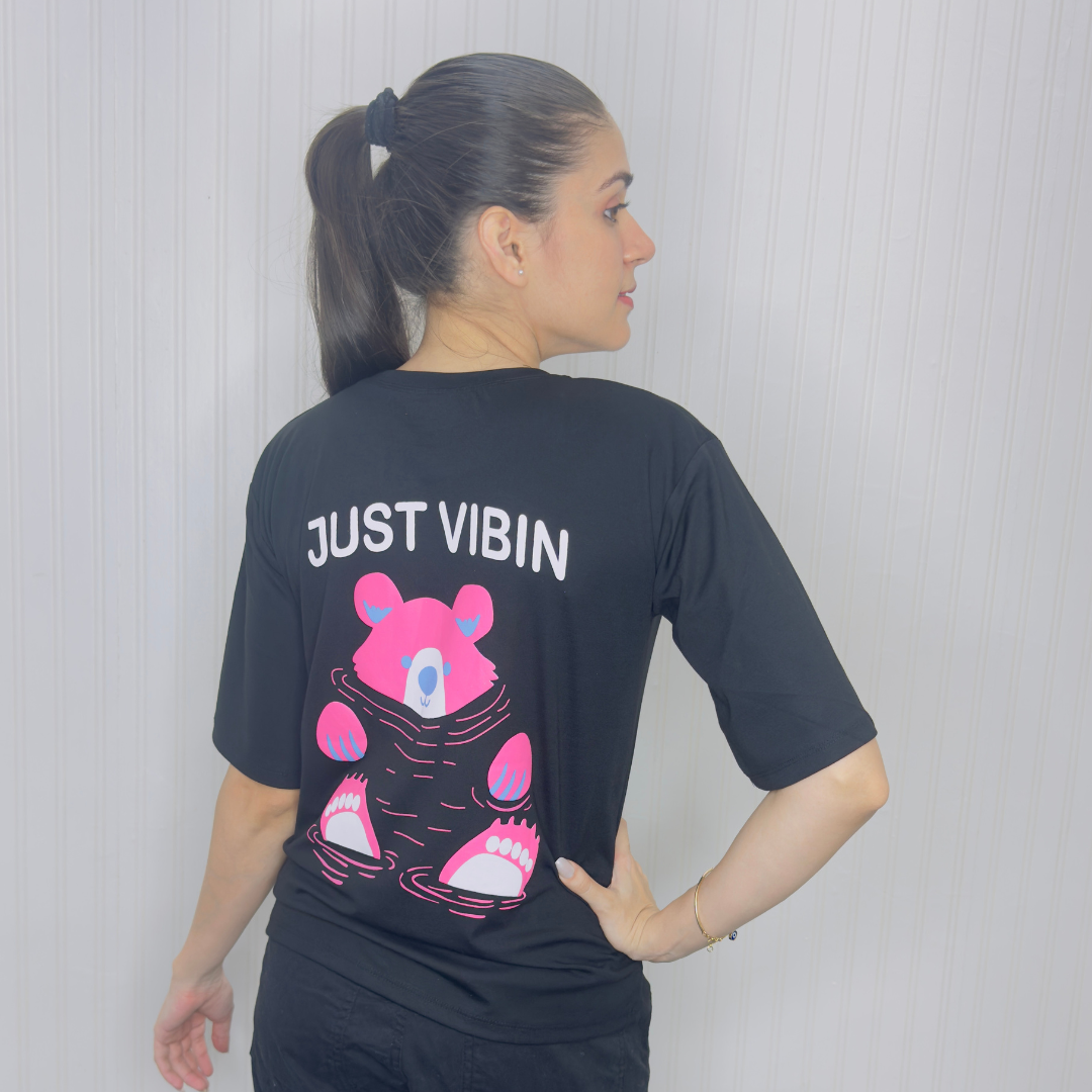 Just Vibin Oversized Tee