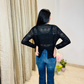 Woven Crochet Top