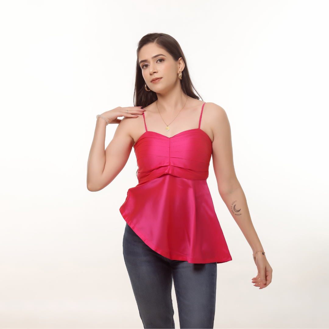 Fyre Fuscia Top