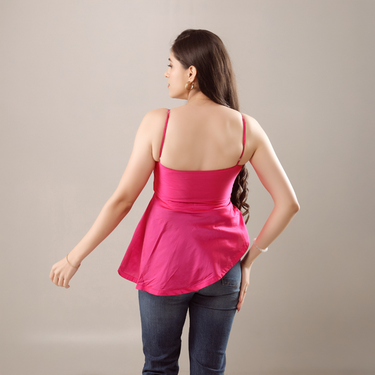 Fyre Fuscia Top