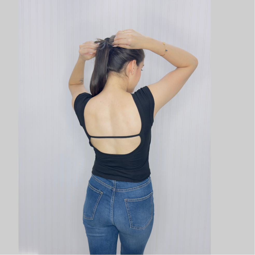 Seamless Support Backless Tank Top