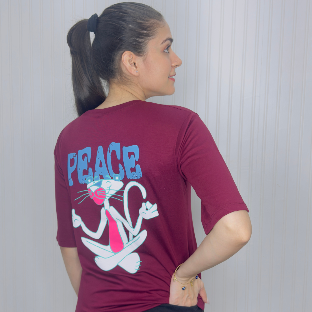 P.E.A.C.E Oversized Tee
