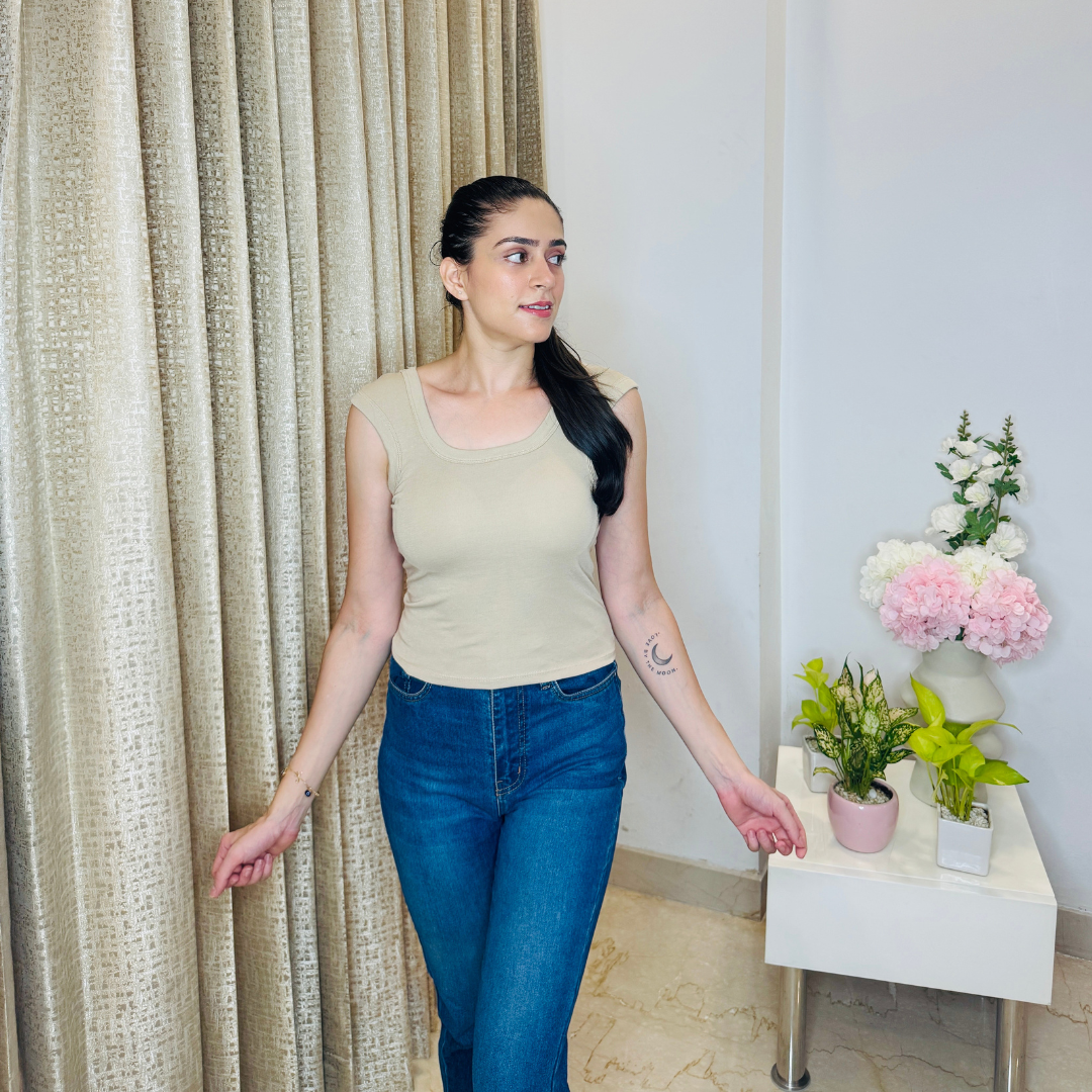 Seamless Support Backless Tank Top