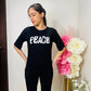 P.E.A.C.E Oversized Tee