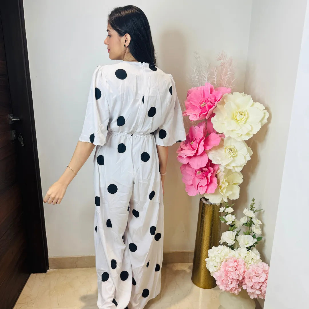 Polka play Jumpsuit Dress