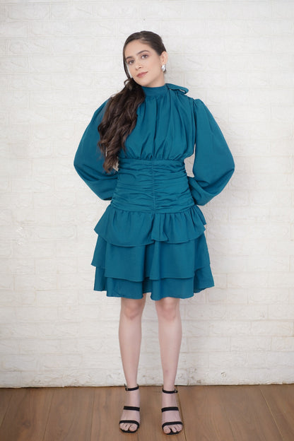 Soft Teal Dress