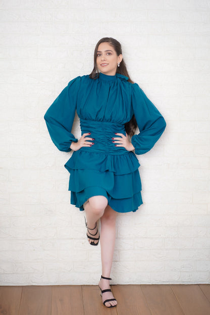 Soft Teal Dress